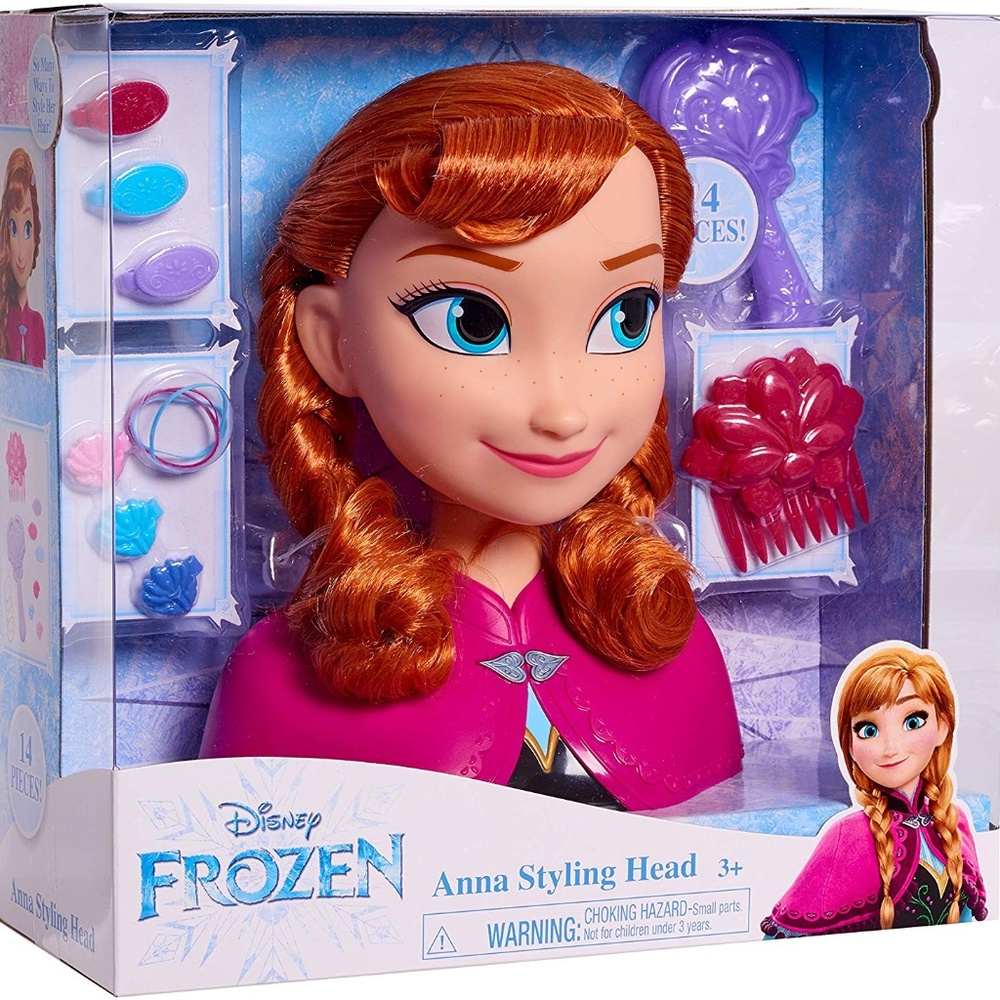 Disney Frozen Anna Styling Head